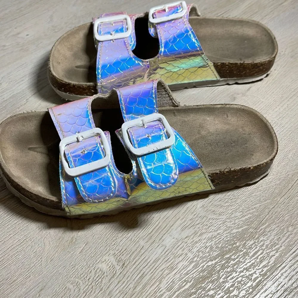 Capelli-Girls Sandals-Size 1 Opalescent‎